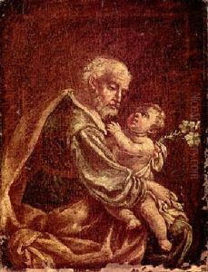 S.guiseppe Col Bambino Gesu by Gaspare Diziani