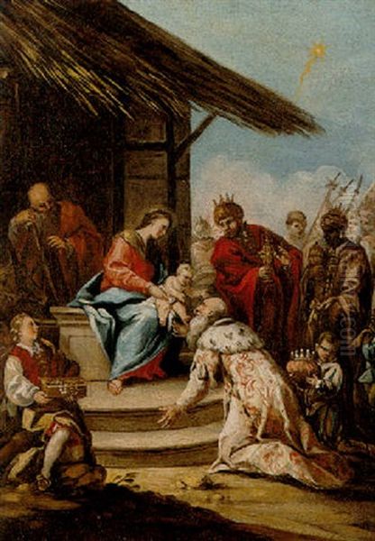 The Adoration Of The Magi - view 1