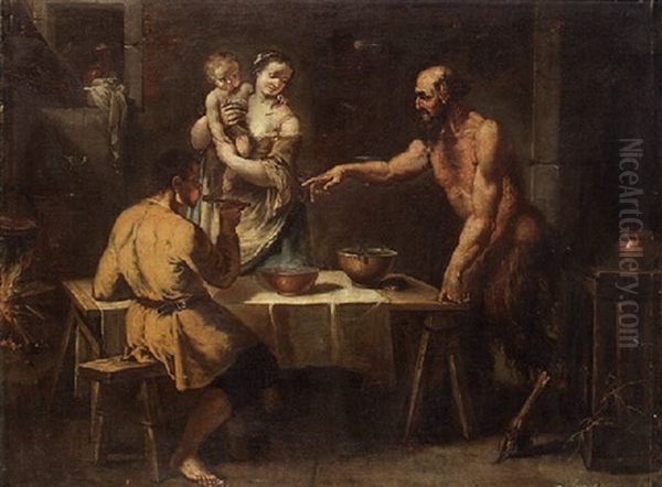 The Satyr And The Peasant - view 1