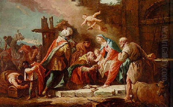 The Adoration Of The Magi - view 1
