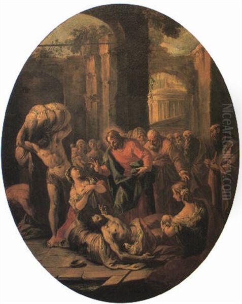 Christ Healing The Paralytic - view 1