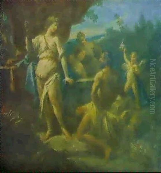 Hercule Aux Pieds D'omphale - view 1