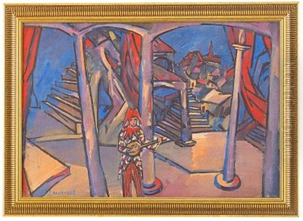 Theatre Design With A Harlequin - view 1