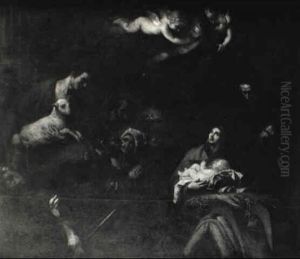 Adoration Of The Shepherds by Giovanni Do