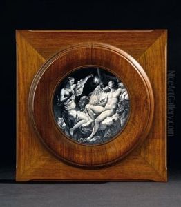 Le Sommeil De Cupidon by Taxile Maximin Doat