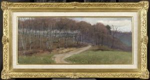Waldlandschaft Bei Hongg by Johann Othmar Doebeli