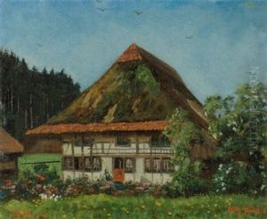 Aargauer Bauernhaus by Johann Othmar Doebeli
