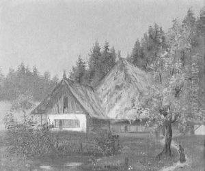 Bauernhaus Am Teich by Johann Othmar Doebeli