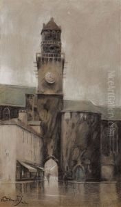 Brama W Rouen by Odo (Otton) Dobrowolski