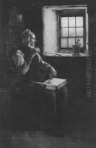 A Quiet Read by Henry John Dobson