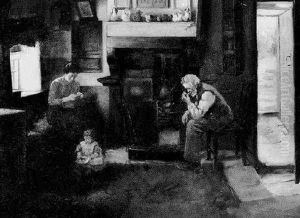 By The Fireside by Henry John Dobson