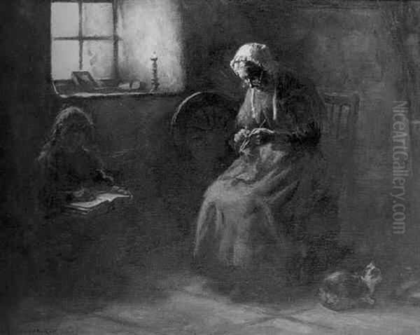 Reading To Granny - view 1
