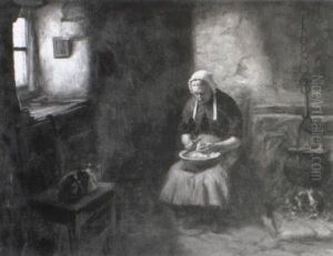 A Crofters Wife by Henry John Dobson