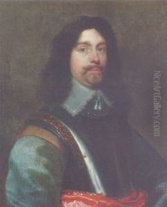 Portrait Of A Gentleman In A Cuirass And Grey Jerkin