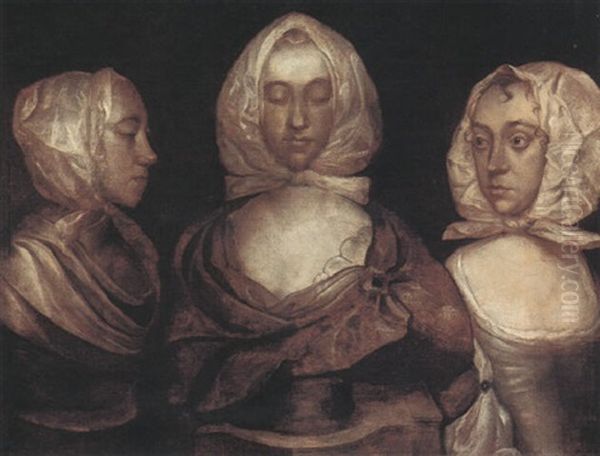 Portrait Of Mary Done In Three Positions - view 1