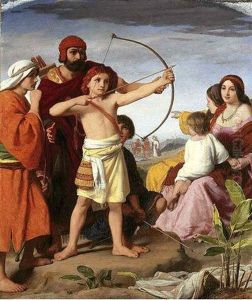 And David Bade Them Teach The Children Of Judah The Use Of The Bow