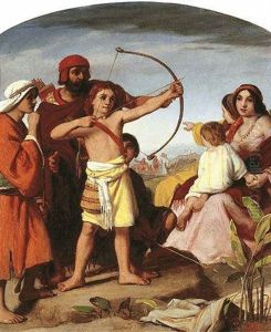 And David Bade Them Teach The Children Of Judah The Use Of The Bow