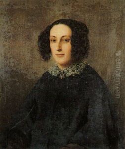 Portrait Of Josepha Heath Gulston, The Welsh Lady Novelist