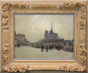 Notre Dame, Paris by Alexander Brownlie Docharty