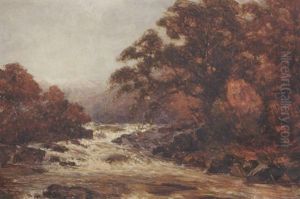 Winter On The Dochart, Perthshire