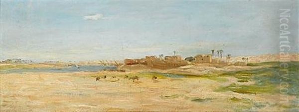 A Village On The Nile, Egypt - view 1