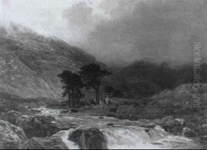 The Dochart In Spate