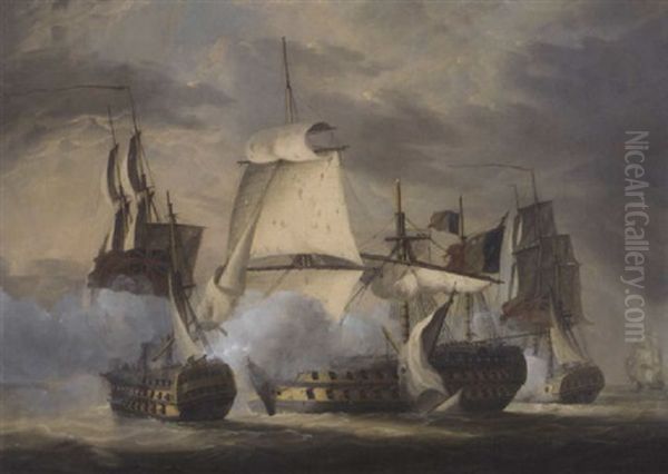 The Capture Of The "guillaume Tell", 31st March - view 1