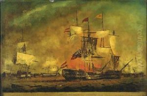 Battle Of The Victory Of The British Fleet Over The Grand Fleet Of Spain Off Cape St. Vincent On February 4, 1797