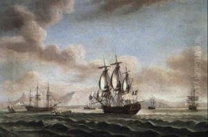 Dutch Squadron In Table Bay