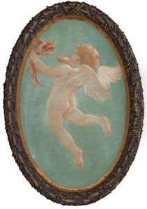 Cupids From The Grand Salon Of The Steamship City Of Detroit Iii (pair) by William de Leftwich Dodge
