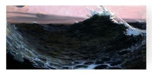Surf Under Red Skies by William de Leftwich Dodge