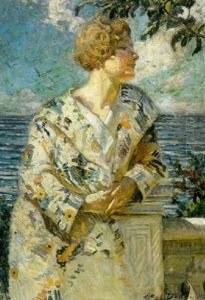 Woman By The Sea by William de Leftwich Dodge