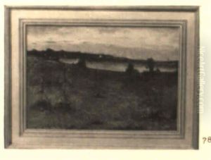 Sunset Near Paris by William de Leftwich Dodge