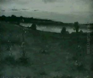 Sunset Near Paris by William de Leftwich Dodge