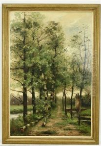 Entree Landgoed Aan De Van Vredenburchweg Te Rijswijk by Johan Hendrik Doeleman