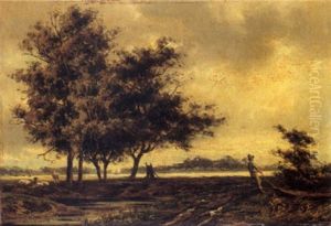 A Landscape Near Utrecht by Johan Hendrik Doeleman