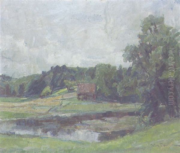 Landschaft Mit Weiher - view 1