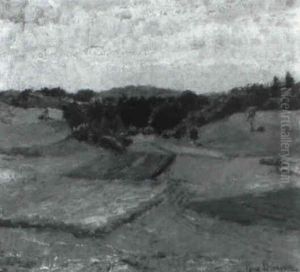 Im Hochsommer. Motiv Aus Wessling B. Munchen by Max Doerner