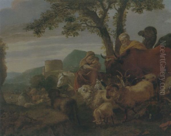 The Flight Into Egypt - view 1