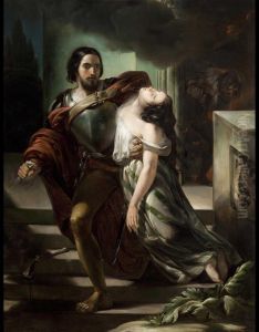 Bice Del Balzo Ritrovata Da Marco Visconti Nel Sotterraneo Del Suo Castello Di Rosate