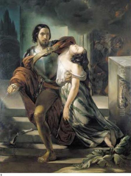 Bice Del Balzo Ritrovata Da Marco Visconti Nel Sotterraneo Del Castello Di Rosate - view 1