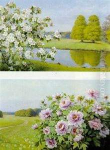 Blomsterprospekt by Augusta Dohlmann