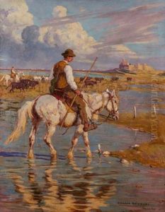Fos-sur-mer by Edouard Edmond Doigneau