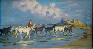 Chevaux Devant Fos-sur-mer Chevaux Devant Fos-sur-mer