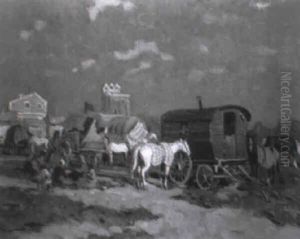 Les Saintes-maries De La Mer by Edouard Edmond Doigneau
