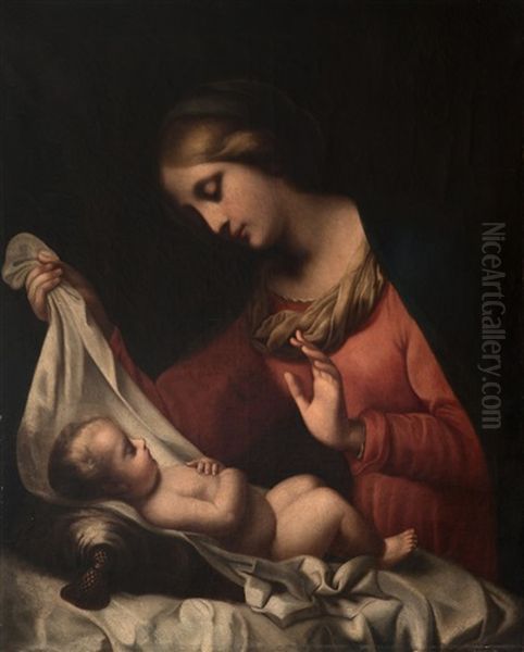 Virgen Con El Nino - view 1