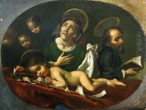 The Dream Of The Infant Saint John The Baptist With Saint Elizabeth And Saint Zacharias