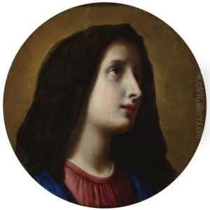 The Mourning Virgin (madonna Addolorata) by Carlo Dolci