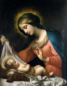 The Madonna And Child (by Anna Terlink) by Carlo Dolci