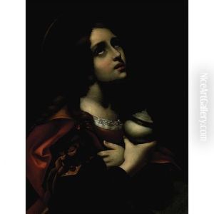 Mary Magdalene In Prayer by Carlo Dolci